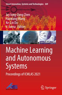 portada Machine Learning and Autonomous Systems: Proceedings of Icmlas 2021 
