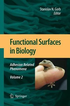 portada Functional Surfaces in Biology: Adhesion Related Phenomena Volume 2 (en Inglés)