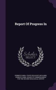 portada Report Of Progress In (en Inglés)