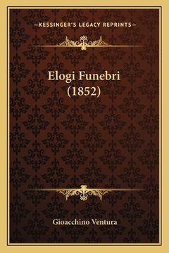 portada Elogi Funebri (1852) (en Italiano)