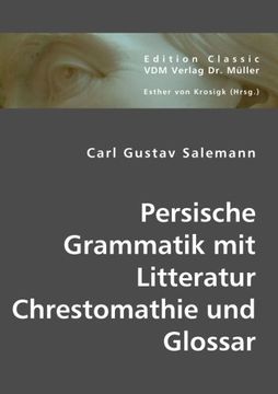 portada Persische Grammatik mit Litteratur Chrestomathie und Glossar