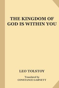 portada The Kingdom of God Is Within You (Fine Print) (en Inglés)