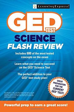 portada GED Test Science Flash Review (en Inglés)