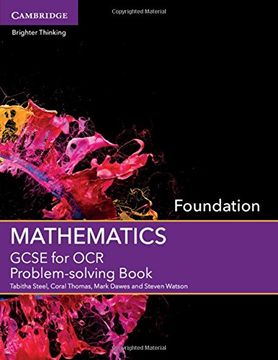 portada GCSE Mathematics for OCR Foundation Problem-solving Book (GCSE Mathematics OCR)