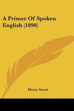 portada a primer of spoken english (1890) (en Inglés)