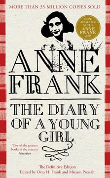 portada the diary of a young girl. anne frank (en Inglés)