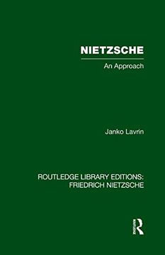 portada Nietzsche: An Approach (en Inglés)