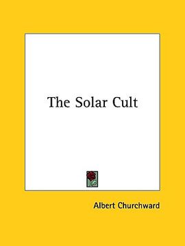 portada the solar cult (en Inglés)