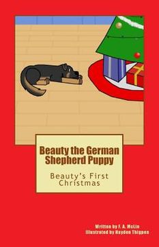 portada Beauty the German Shepherd Puppy: Beauty's First Christmas (en Inglés)