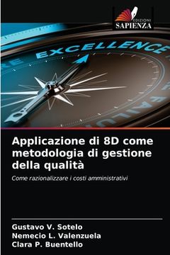 portada Applicazione di 8D come metodologia di gestione della qualità (in Italian)