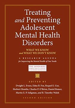 portada Treating and Preventing Adolescent Mental Health Disorders: What we Know and What we Don'T Know (Adolescent Mental Health Initiative) 