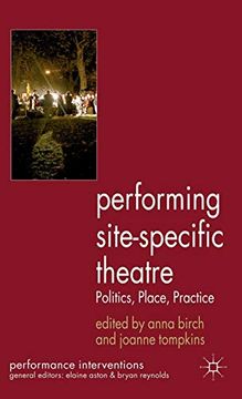 portada Performing Site-Specific Theatre (en Inglés)