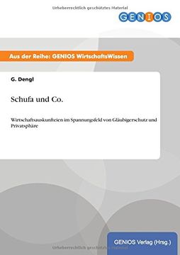 portada Schufa und Co. (in German)