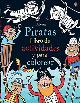portada Piratas. Libro de Actividades y Para Colorear