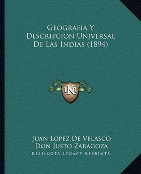 portada Geografia y Descripcion Universal de las Indias (1894) (in Spanish)