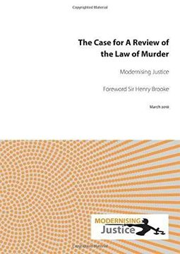 portada The Case for a Review of the law of Murder (en Inglés)
