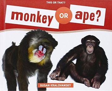 portada Monkey or Ape? (This or That? ) (in English)