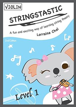 portada Stringstastic Level 1 Violin: String Music Theory (Stringstastic Violin) (en Inglés)