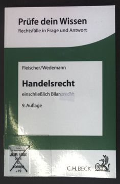 portada Handelsrecht: Einschließlich Bilanzrecht (en Alemán)