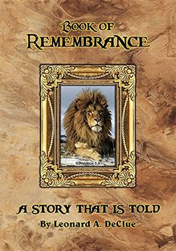 portada Book of Remembrance: A Story That Is Told (in English)