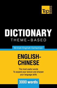 portada Theme-based dictionary British English-Chinese - 3000 words (en Inglés)