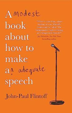 portada A Modest Book About how to Make an Adequate Speech (in English)