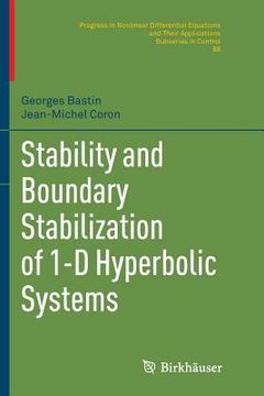 portada Stability and Boundary Stabilization of 1-D Hyperbolic Systems (en Inglés)