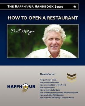portada the haffhour handbook series on how to open a restaurant (en Inglés)