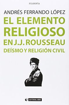 portada Elemento Religioso en J. J. Rousseau,El (Manuales)