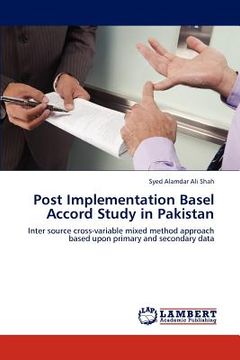 portada post implementation basel accord study in pakistan (en Inglés)