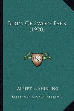 portada birds of swope park (1920)