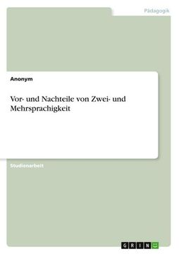 portada Vor- und Nachteile von Zwei- und Mehrsprachigkeit (in German)