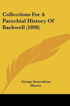 portada collections for a parochial history of backwell (1898)