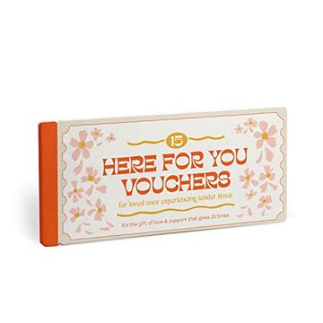portada Em & Friends Here-For-You Vouchers, Empathy Gift Coupons, Book of 15 Perforated Vouchers