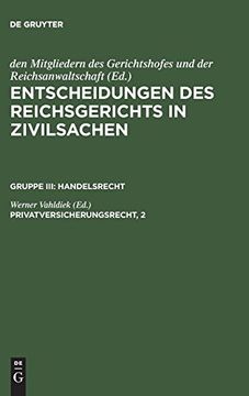 portada Privatversicherungsrecht, 2 (in German)