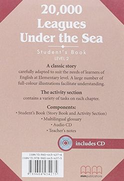 20,000 Leagues Under The Sea - Components: Student's Book (Story Book and Activity Section), Multilingual glossary, Audio CD (en Inglés)