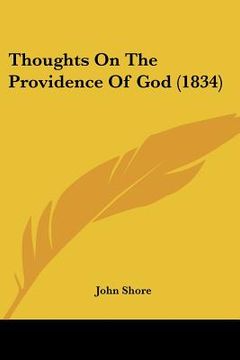 portada thoughts on the providence of god (1834) (en Inglés)