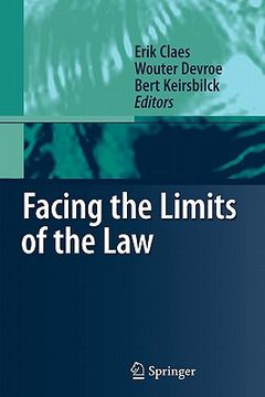 portada facing the limits of the law (en Inglés)
