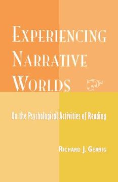 portada experiencing narrative worlds (in English)
