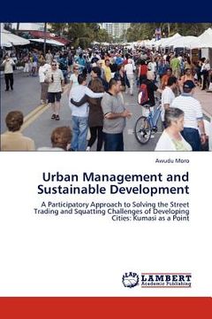 portada urban management and sustainable development (in English)