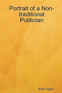 portada portrait of a non-traditional politician (en Inglés)