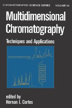 portada multidimensional chromatography: techniques and applications (en Inglés)
