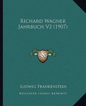 portada richard wagner jahrbuch v2 (1907) (en Inglés)