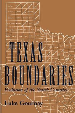 portada texas boundaries: evolution of the state's counties