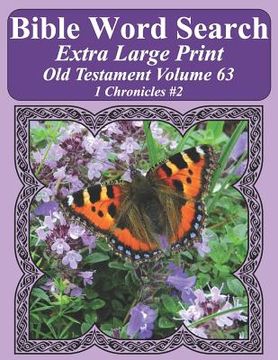 portada Bible Word Search Extra Large Print Old Testament Volume 63: 1 Chronicles #2