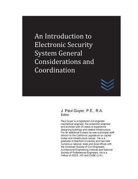portada An Introduction to Electronic Security System General Considerations and Coordination (en Inglés)