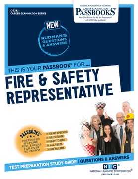 portada Fire & Safety Representative (C-3242): Passbooks Study Guide Volume 3242 (in English)
