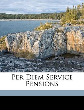 portada per diem service pensions (en Inglés)
