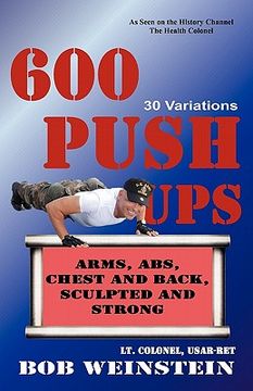 portada 600 push-ups 30 variations (en Inglés)