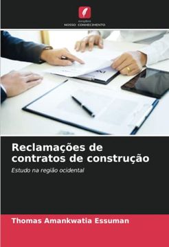 portada Reclamações de Contratos de Construção: Estudo na Região Ocidental